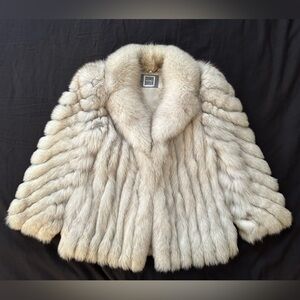 Vintage Saga Fox Blue Fox Fur Coat